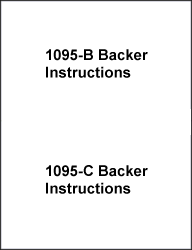 Blank with ACA 1095-B / 1095-C Backer Instructions (50 Laser Cut Sheets)