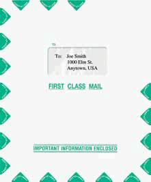 Single Window First Class Tax Organizer Mailing Envelope for Lacerte and ProSeries (9 1/2 in x 11 1/2 in) (100 Envelopes)