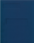 Midnight Blue Tax Folder with Pocket and Offset Windows (8 3/4 in x 11 1/4 in) (100 Folders)