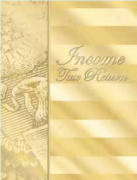 Gold Standard Designer Tax Return Folder with Two Pockets (9 in x 12 in) (100 Folders)