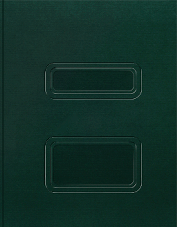 Emerald Green Side-Staple Tax Folder with Pocket and Windows (8 3/4 in x 11 1/4 in) (100 Folders)